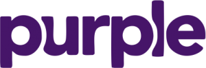 purple mattress logo