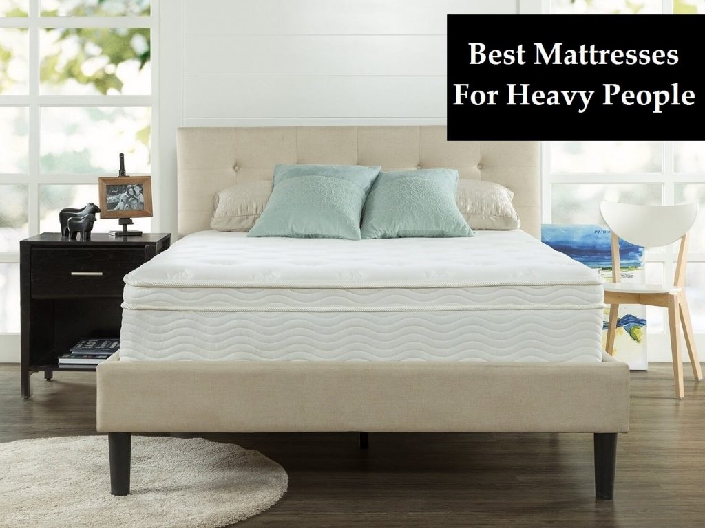 TOP 7 Best Mattresses For Heavy People [Buying Guide & Ratings]