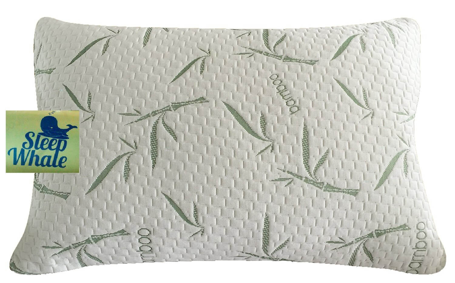 Premium Shredded Memory Foam Pillow by Sleep Whale