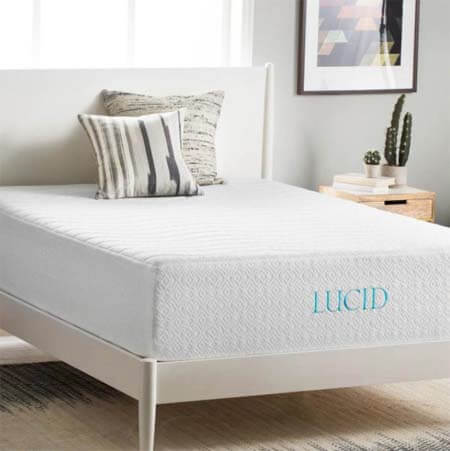 LUCID Gel Memory Foam Mattress