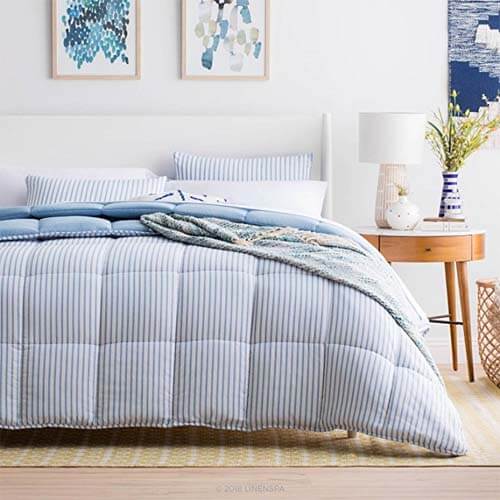 Linenspa All-Season Reversible Down Alternative Quilted Comforter