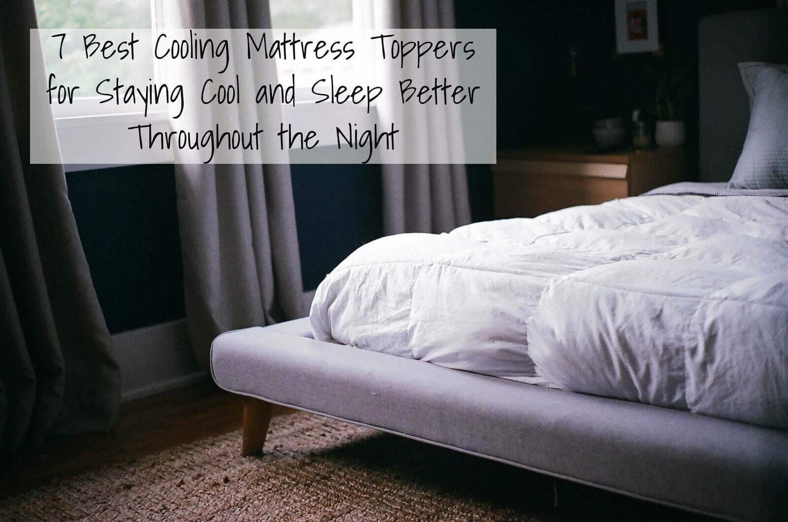 best cooling mattress topper