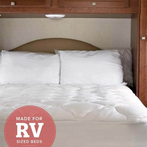 5 Best RV Mattress Toppers [Queen, King, Short Queen]