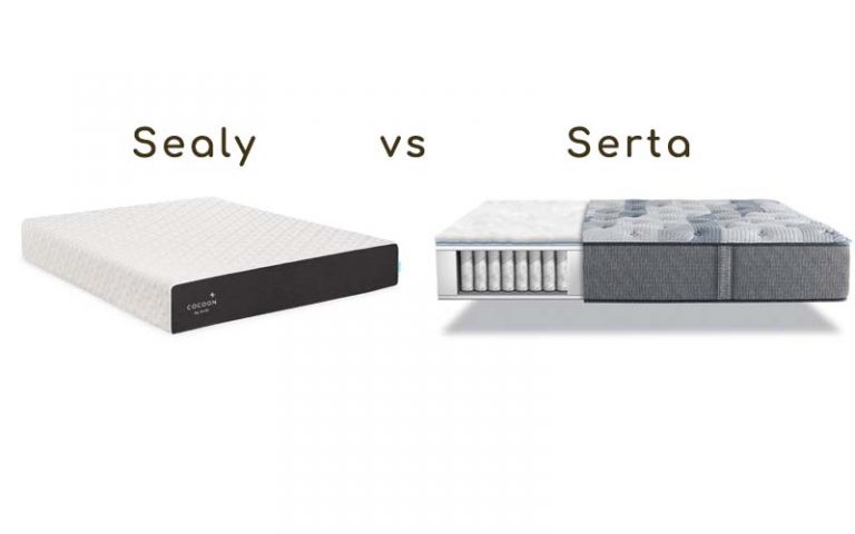 sealy vs serta memory foam mattress