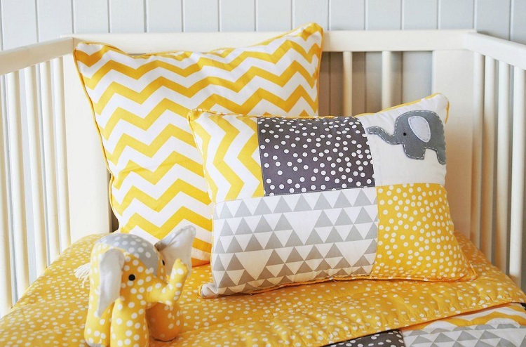 Colorful Crib Pillows